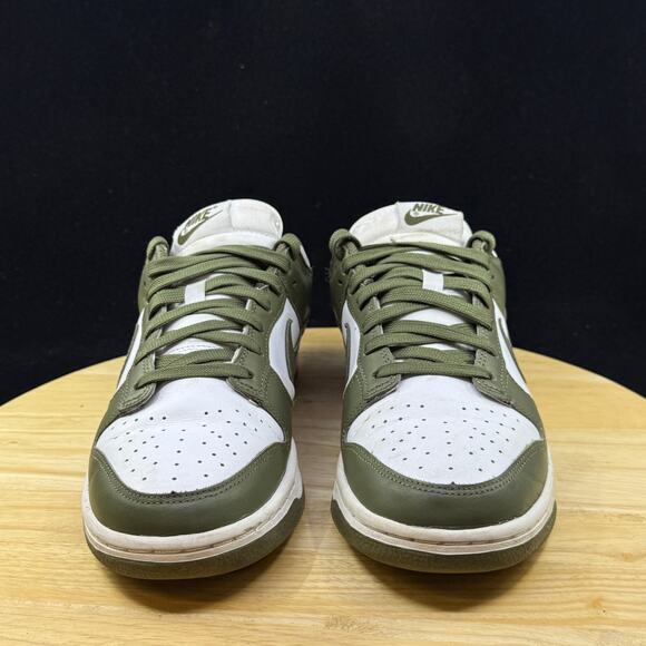 Nike Dunk Low Medium Olive Women’s Size 9 DD1503-120 Olive Green White Athletic - Picture 3 of 10